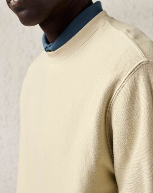Sweat 100% Coton organique Fabian argile