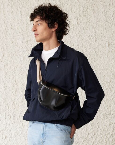 Veste à enfiler oversize Jackson hydrofuge marine