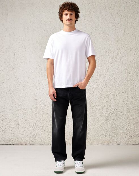Jean loose en Toile de Coton Percy noir