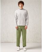 Pantalon en Coton Stanford kaki clair
