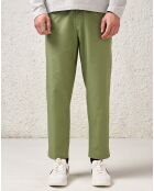 Pantalon en Coton Stanford kaki clair