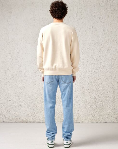 Sweat 100% Coton organique Flake sable