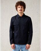 Chemise en Twill de Coton Francis casual marine