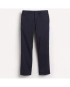 Pantalon en Toile de coton Warren bleu nuit