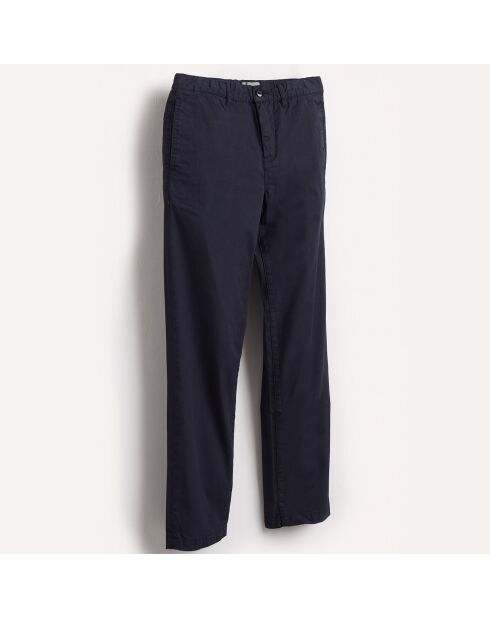 Pantalon en Toile de coton Warren bleu nuit