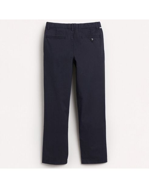 Pantalon en Toile de coton Warren bleu nuit