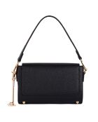 Giada schwarze Lederhandtasche - 24x16x8 cm