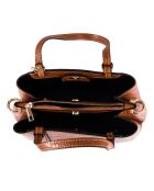 Isabella Handtasche aus Kamelleder - 30x21x12 cm