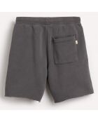 Short 100% Coton biologique Fluk anthracite