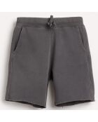 Short 100% Coton biologique Fluk anthracite