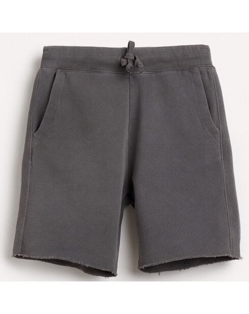 Short 100% Coton biologique Fluk anthracite