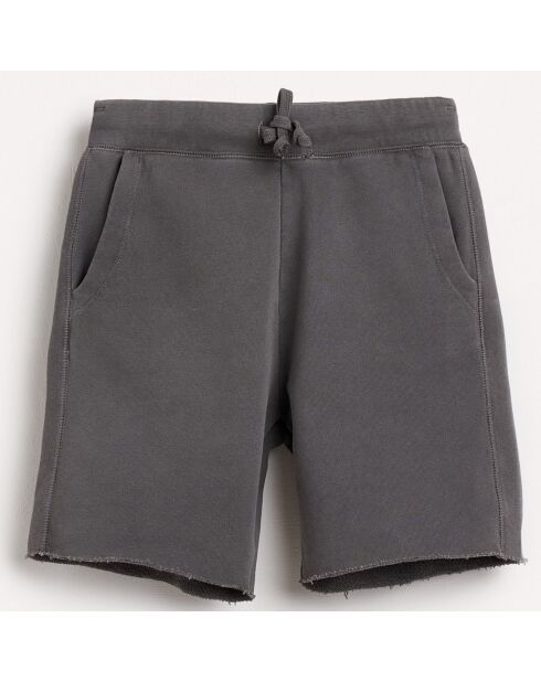 Short 100% Coton biologique Fluk anthracite