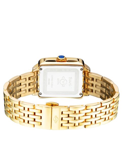Reloj de cuarzo Bari Tortoise para mujer en acero y diamantes de 0,09 quilates