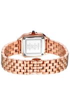 Montre Milan Femme Quartz en Acier & Diamants 0.456 ct rose doré