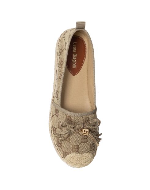 Mocassins Itga beige/marron