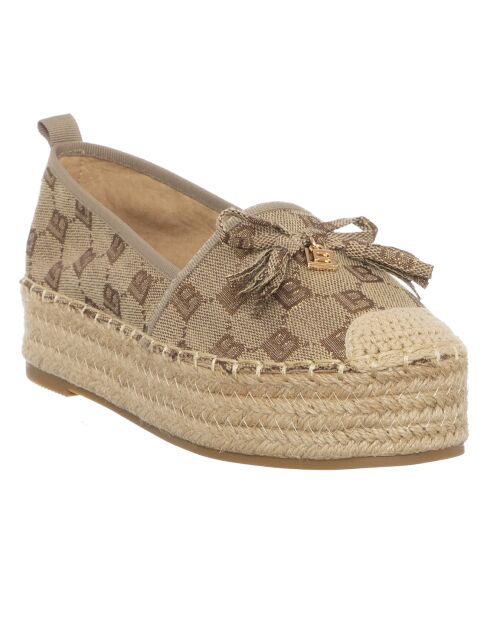 Mocassins Itga beige/marron