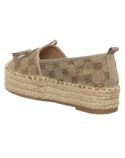 Mocassins Itga beige/marron