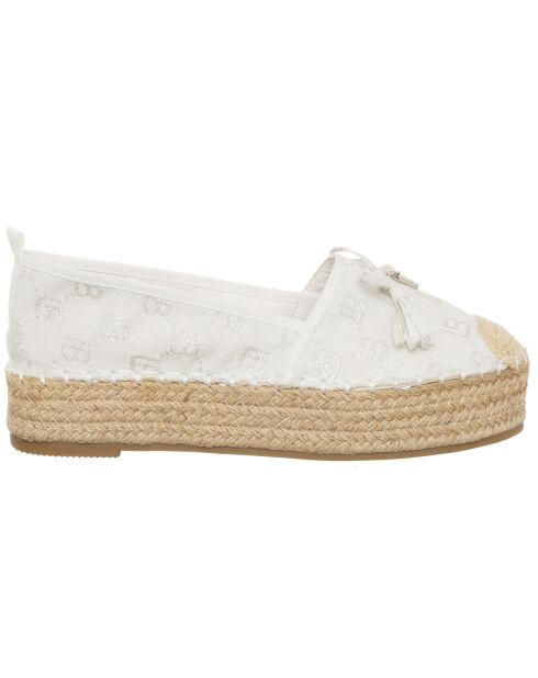 Mocassins Itga blanc/beige