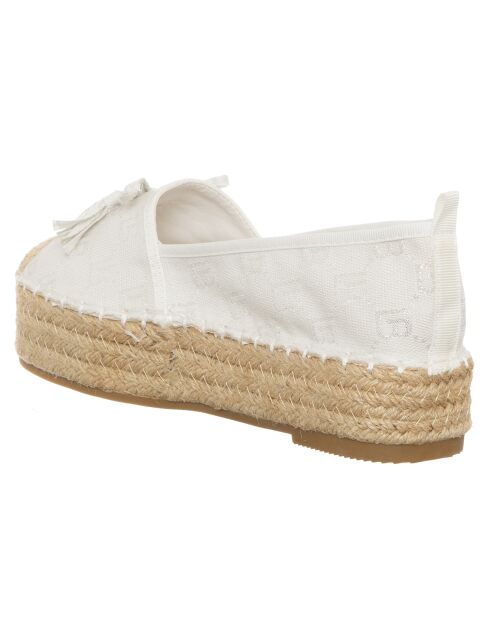Mocassins Itga blanc/beige