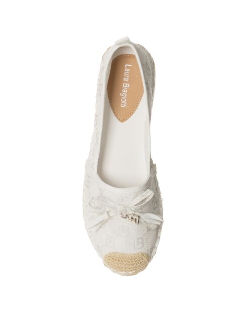 Mocassins Itga blanc/beige