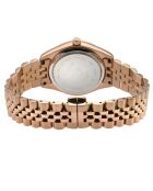 Montre Naples Femme Quartz en Acier & Diamants 1.606 ct rose doré