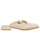 Mules Odso beige/doré