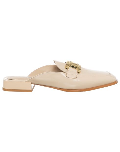 Mules Odso beige/doré