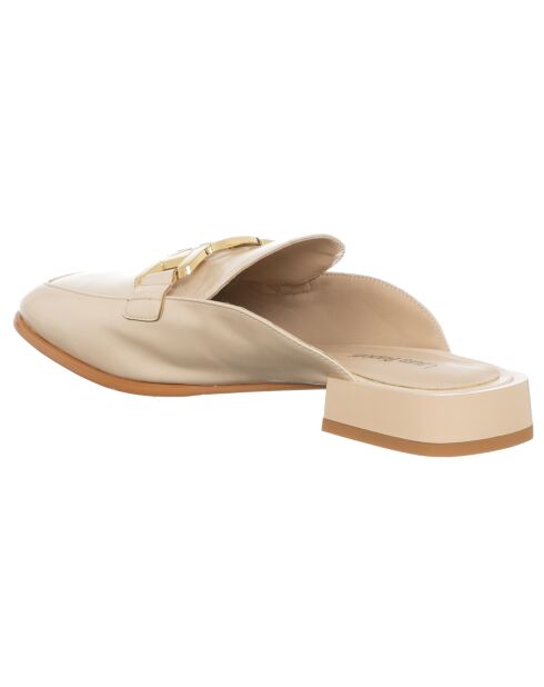 Mules Odso beige/doré