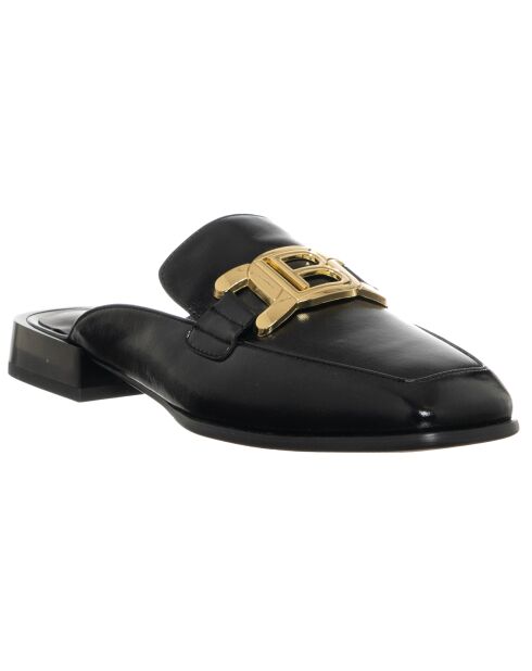 Mules Odso noir/doré
