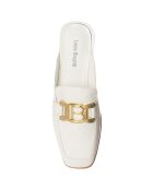 Mules Odso blanc/doré