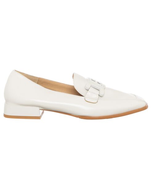Mocassins Agno blancs