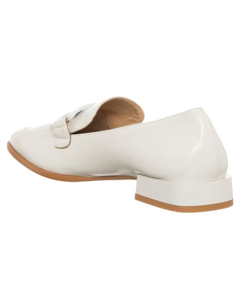 Mocassins Agno blancs