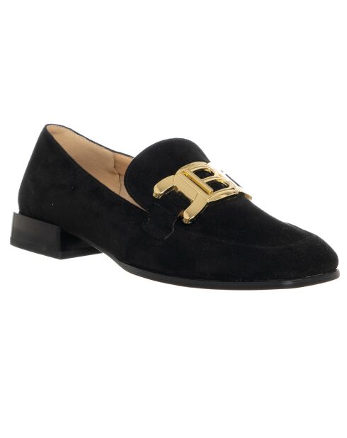 Mocassins Umli noir/doré
