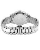 Reloj Torino de cuarzo para mujer en acero y diamantes de plata de 0,132 quilates