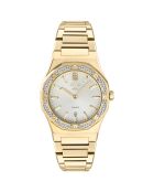 Orologio al quarzo da donna Palmanova in acciaio e diamanti in oro 0,03 ct