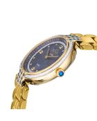 Montre Matera Femme Quartz en Acier & Diamants 0.384 ct  dorée