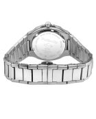 Montre Potente Femme Quartz en Acier & Diamants 0.132 ct argentée