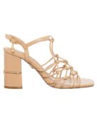 Sandales Sigma beiges - Talon 8.5 cm