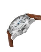 Montre Madison Homme Automatique en Cuir marron