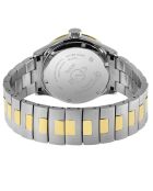Montre Giromondo Homme Quartz en Acier argenté/doré
