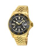 Montre Chambers Homme Automatique en Acier dorée