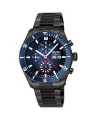 Montre Yorkville Chronograph Homme Automatique en Acier noire