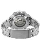 Hudson Yards chronograaf automatisch zilverkleurig stalen horloge voor heren