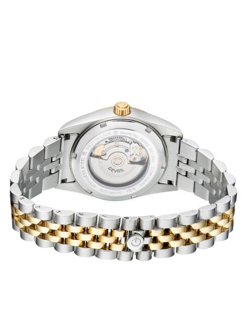 Montre West Village Homme Automatique en Acier argenté/doré