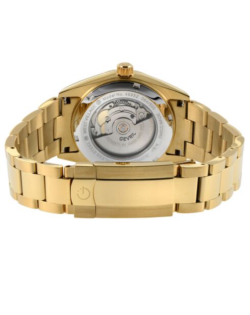 Montre West Village Homme Automatique en Acier dorée