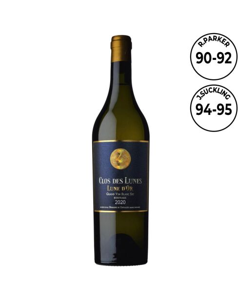 1 Bordeaux Blanc Lune d'Or 2020 Clos des Lunes 75cl