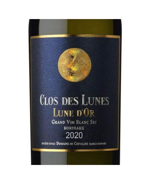 1 Bordeaux Blanc Lune d'Or 2020 Clos des Lunes 75cl