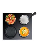 Batterie de cuisine induction amovible grise - 8 pièces