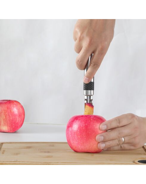 Vide pomme gris