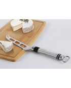 3 Planches à découper en Bambou marron - 28x27/33x23/28x18 cm